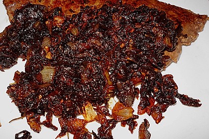 Schwarze Zwiebeln