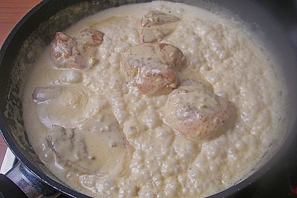 Leonas H&uuml;hnchen in Gorgonzolasauce 1
