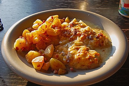Zwiebel-Sahne Hähnchen 4
