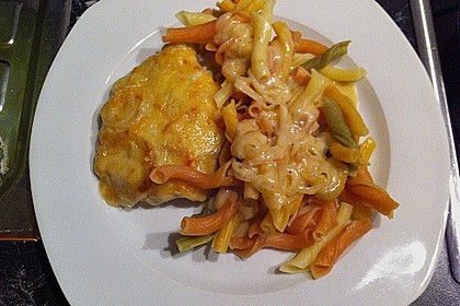 Zwiebel-Sahne Hähnchen 7