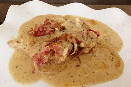 Zwiebel-Sahne Hähnchen 10