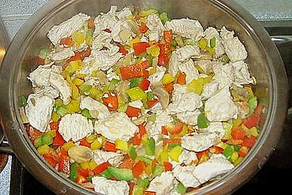Paprika - Puten - Pfanne 11