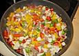 Gehacktes in Paprika - Tomatenso&szlig;e mit Nudeln