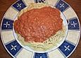 Spaghetti mit Tomaten - Thunfischso&szlig;e