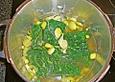 Spinatsuppe mit Lauch