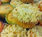 Goldige Pfirsich - Muffins (Bild)