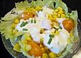Maissalat mit K&auml;secreme