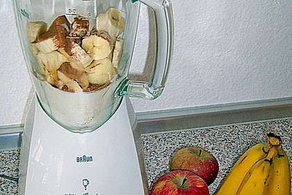 Apfel - Zimt - Bananen - Getränk 15
