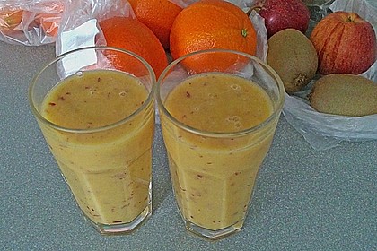Apfel - Zimt - Bananen - Getränk 12