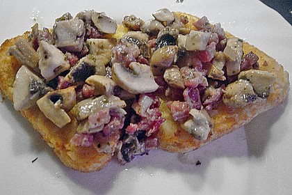 Champignon - R&ouml;sti mit K&auml;se &uuml;berbacken 2