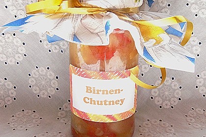 Birnen - Chutney
