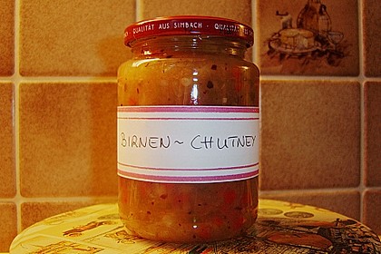 Birnen - Chutney 1