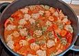 Paprika - Nudeltopf mit Kl&ouml;&szlig;chen