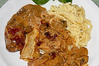 &Uuml;berbackene Medaillons vom Schweinefilet im Speckmantel 4