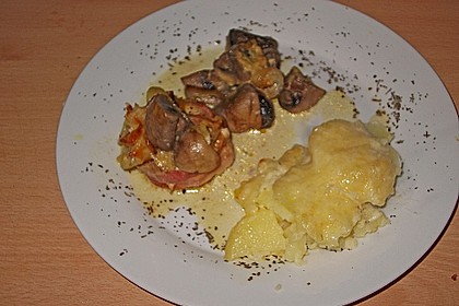 &Uuml;berbackene Medaillons vom Schweinefilet im Speckmantel 16