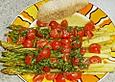 Gebratener Spargel mit Orangenvinaigrette