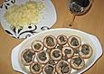 Schnecken mit Champignonk&ouml;pfen