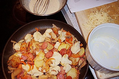 Paprika - Blumenkohlauflauf 2