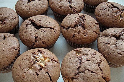 Schokoladen - Snickers - Muffins 10
