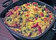 Paprika - Brokkoli - Nudelauflauf