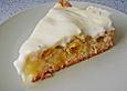 Stachelbeerschnitten mit Creme fraiche - Guss