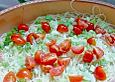 Bunte Thunfischspaghetti aus dem Ofen