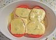 Schafsk&auml;se mit Tomaten und K&auml;se &uuml;berbacken