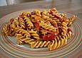 Paprikarahmsauce zu Pasta oder Reis