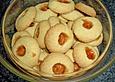 Weiche Marmeladenkleckskekse