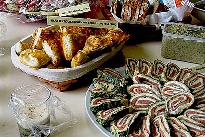 Lachsrolle mit Spinat und Frischkäse 43