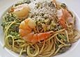 Spaghetti mit Spinat