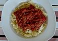 Nudeln mit Tomaten - Thunfisch - So&szlig;e