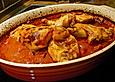 H&auml;hnchenschenkel mit Tomatenso&szlig;e