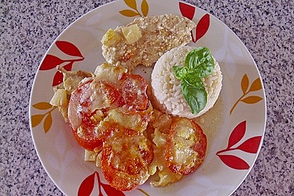 Ananas - H&auml;hnchenschnitzel auf mediterrane Art 6