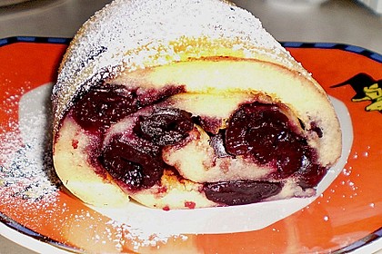 Kirsch - Pfannkuchen vom Blech 30