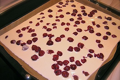 Kirsch - Pfannkuchen vom Blech 36