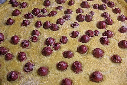 Kirsch - Pfannkuchen vom Blech 40