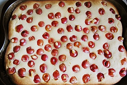 Kirsch - Pfannkuchen vom Blech 2