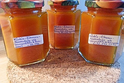 Kürbis - Zitronen - Marmelade 4