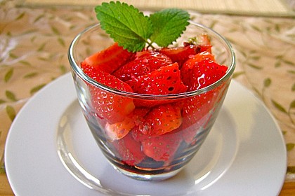 Balsamico - Erdbeeren 1