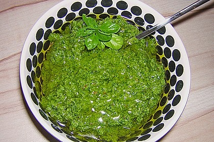 Basilikumpesto 4
