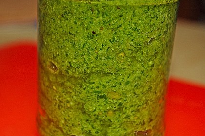 Basilikumpesto 9