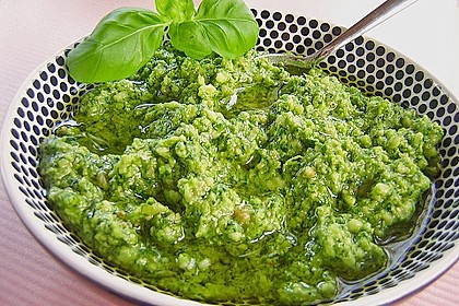 Basilikumpesto 7