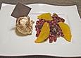 Orangen - Granatapfel - Salat