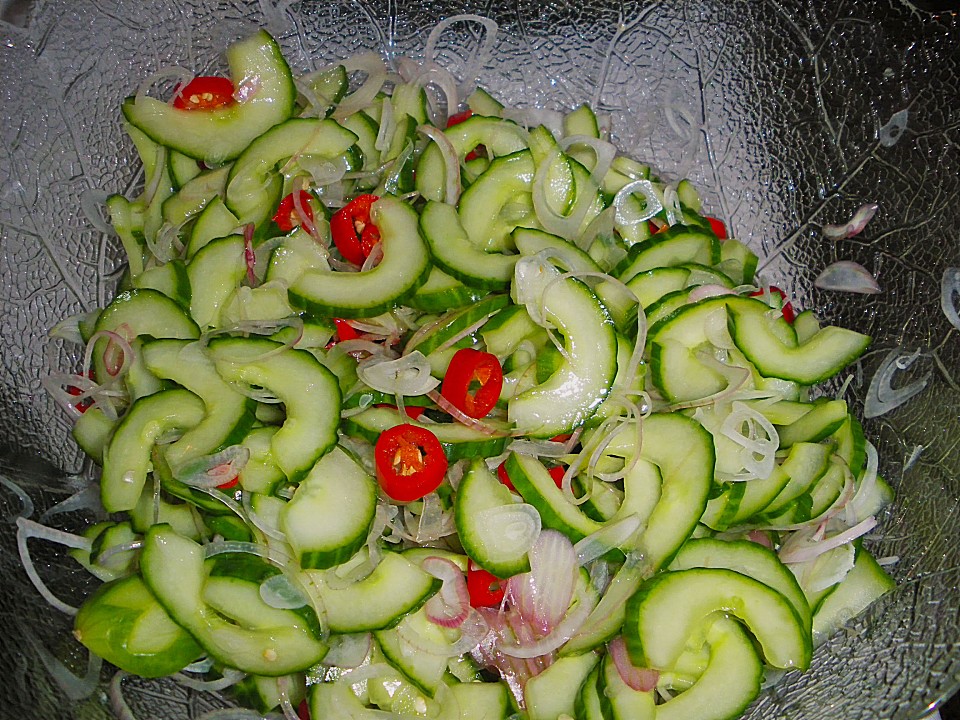 Thailändischer Gurkensalat (Rezept mit Bild) von jaegi | Chefkoch.de