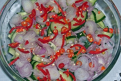 Thail&auml;ndischer Gurkensalat