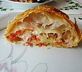 Italienischer Schinken - K&auml;se - Strudel (Bild)