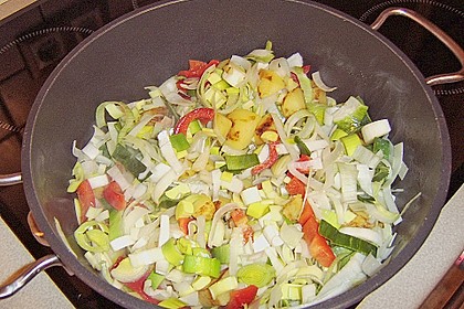Gem&uuml;sepfanne mit Feta 5