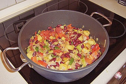 Gem&uuml;sepfanne mit Feta 8