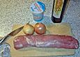 Schweinefilet in Wei&szlig;wein - Sauce